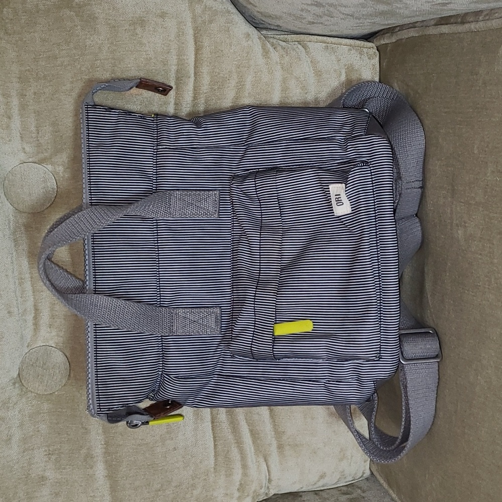 Ori Backpack B Small Striped Backpack